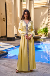 Silk Kaftan Dress DC21-18