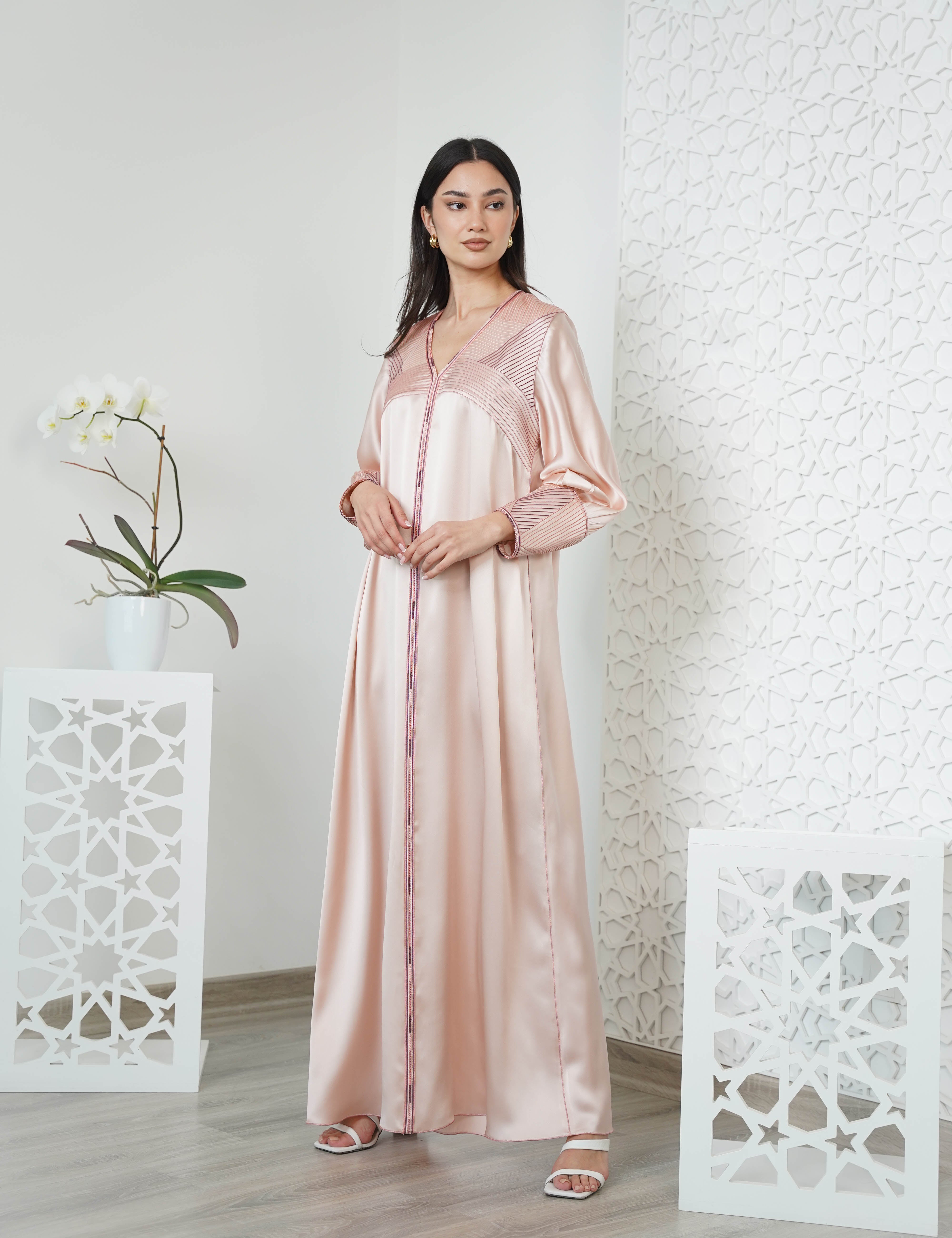 Silk Satin Kaftan