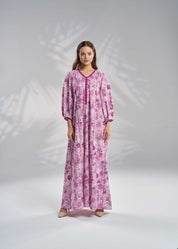 Cotton Floral Kaftan R23-21