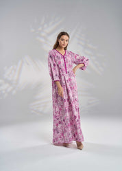 Cotton Floral Kaftan R23-21